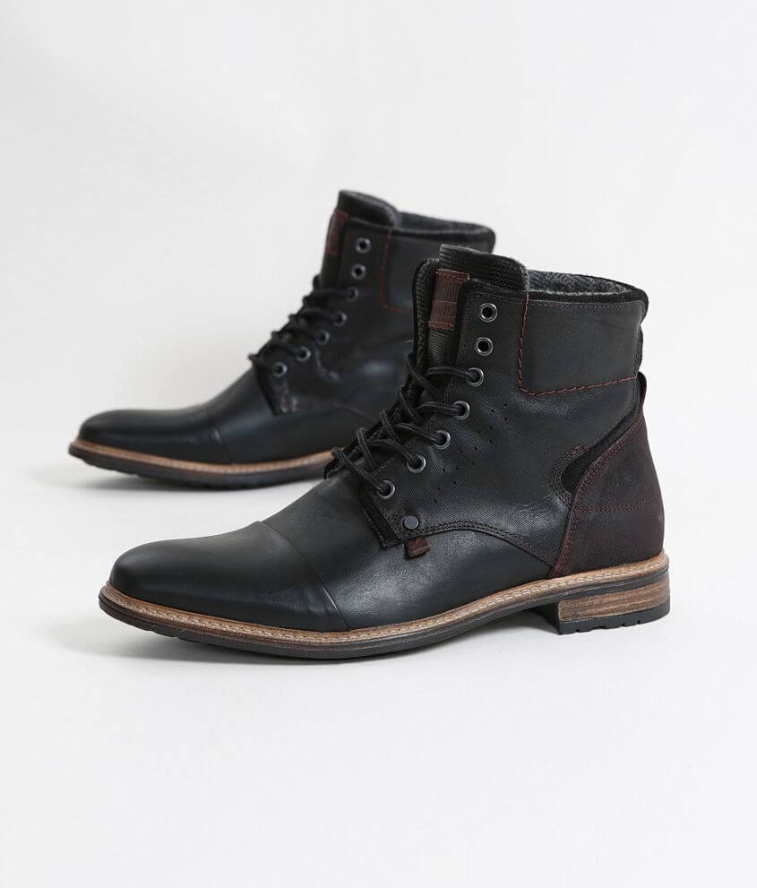 Bullboxer Leather Boot - Men's in Black | Buckle