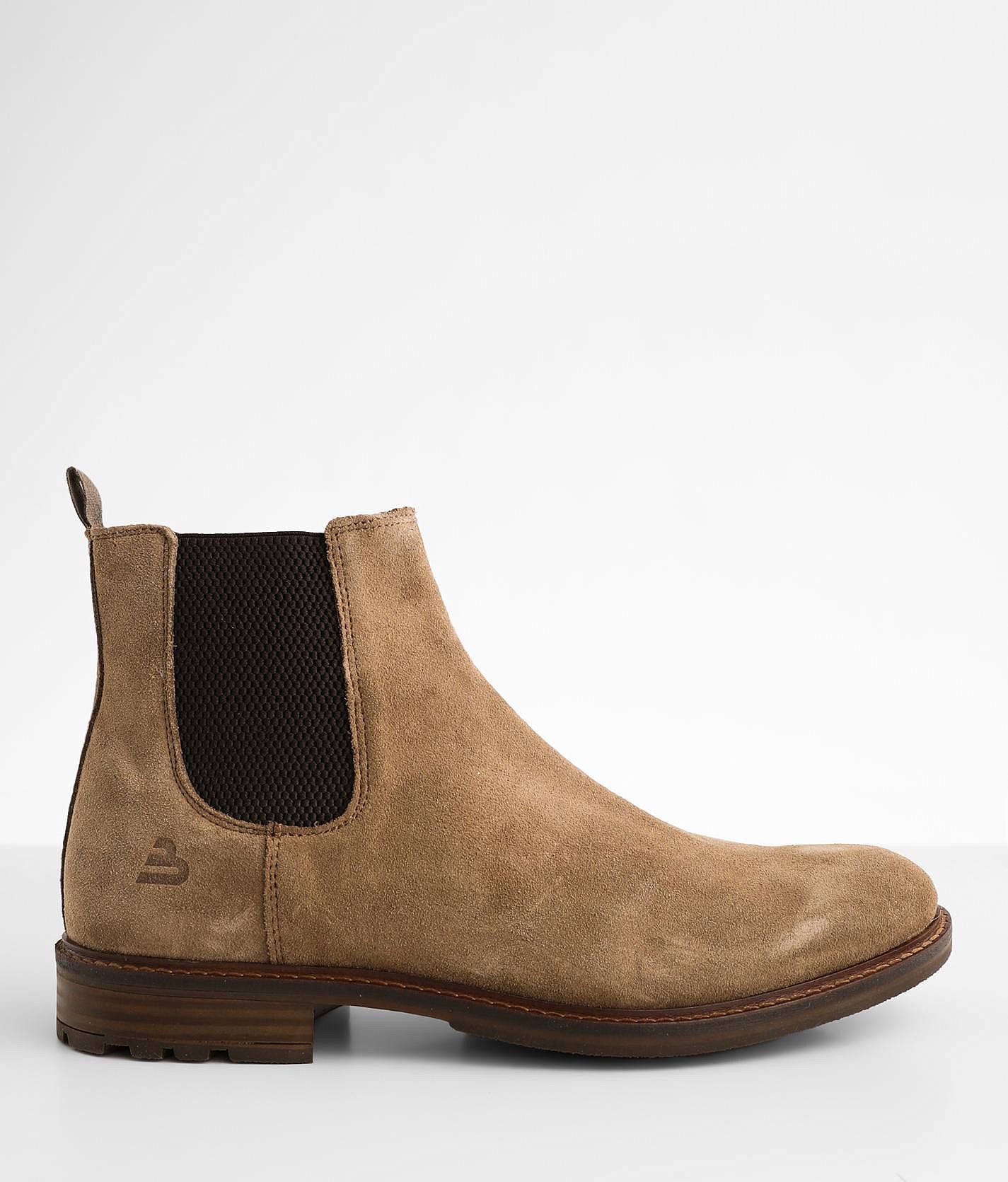 Bullboxer Easton Suede Chelsea Boot - Men's Shoes in Taupe | Buckle
