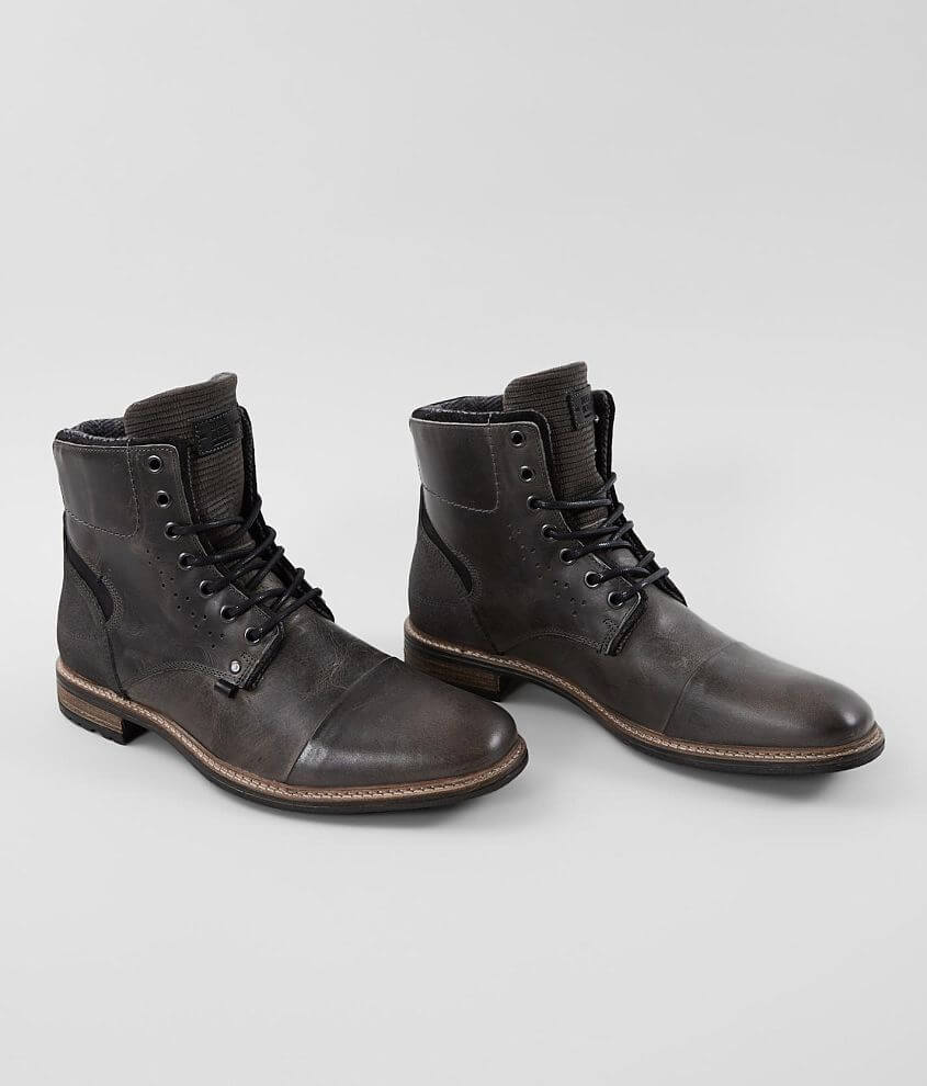 Bullboxer Rhode II Leather Boot - Men's Shoes in Grey | Buckle