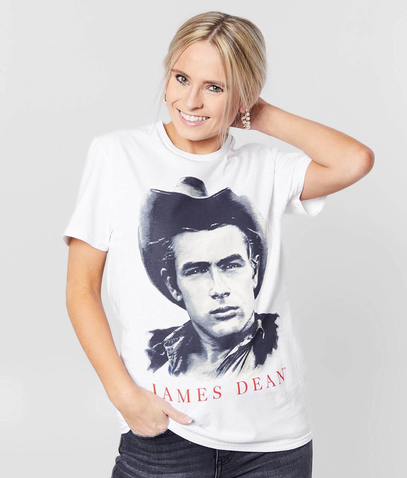 James Dean T Shirt Women s T Shirts in White Buckle