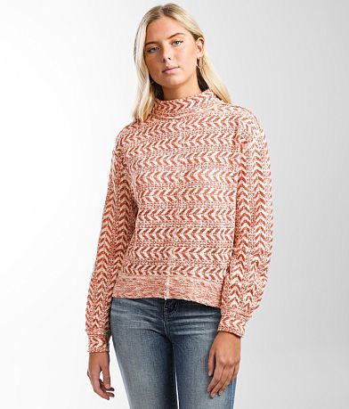 BKE Raw Edge Pointelle Top FULL_RIGHT_SIDE