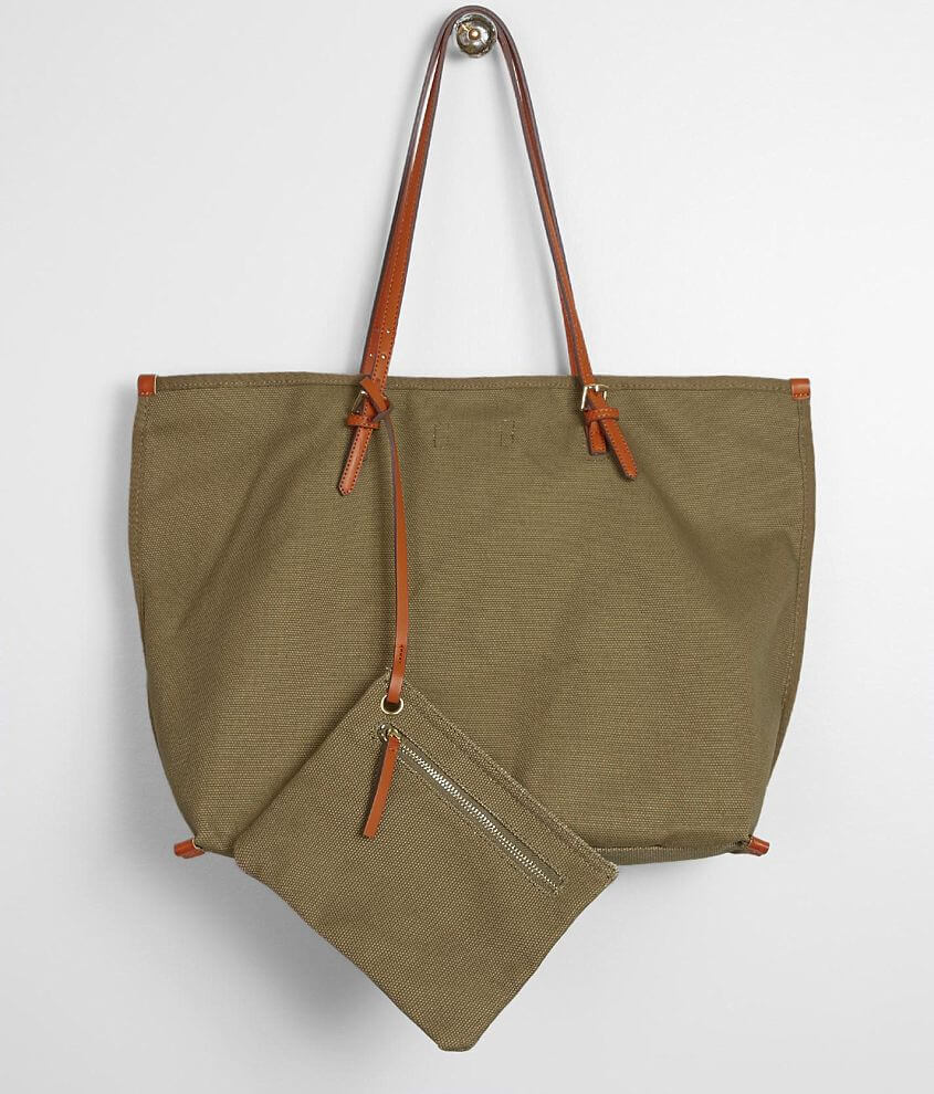 Street Level Solid Canvas Tote front view