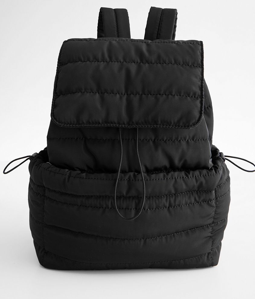 Puffer Backpack - Black