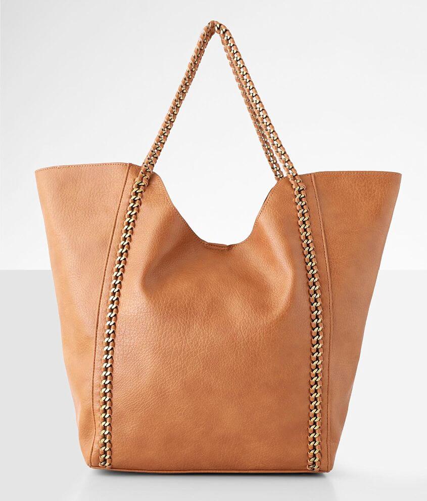 Street Level Chain Hobo Tote front view