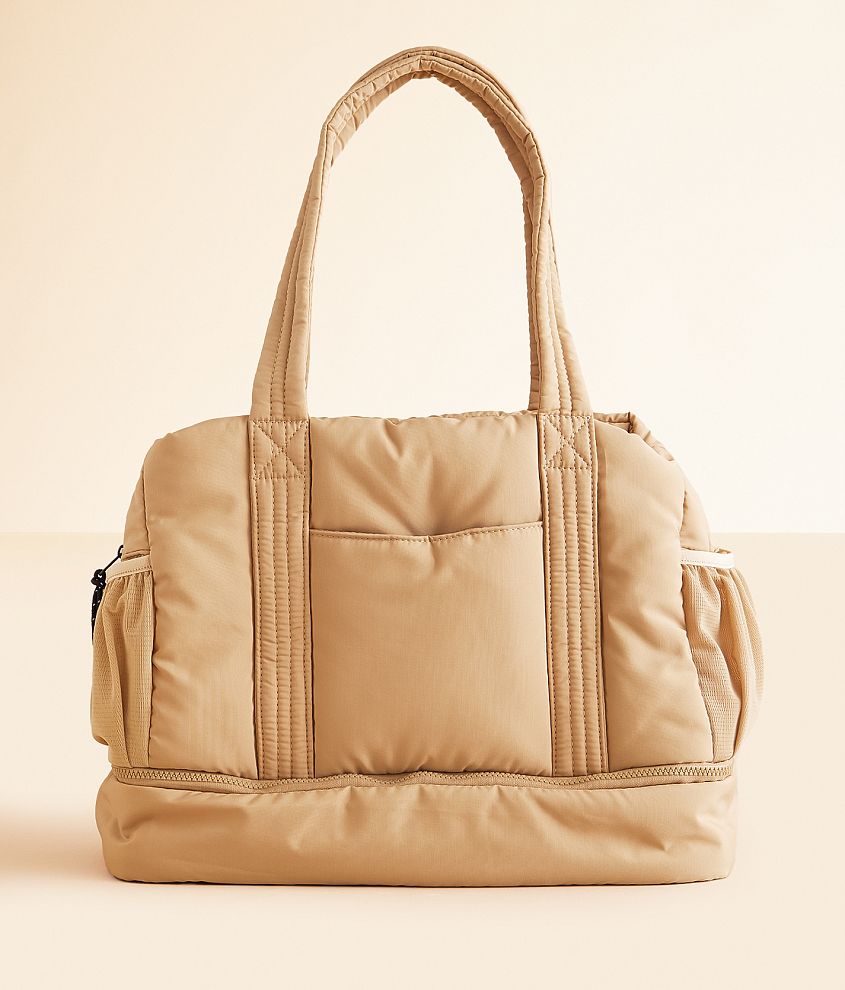 Street Level Nylon Puffer Tote front view