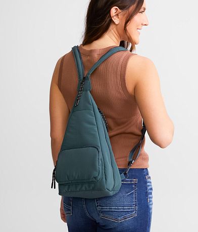 Street Level Nylon Sling Convertible Backpack misc detail 5 view