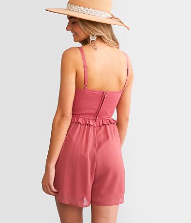 Ruffle Corset Romper thumbnail 2