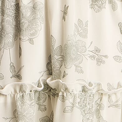 Floral Chiffon Mini Dress thumbnail 5