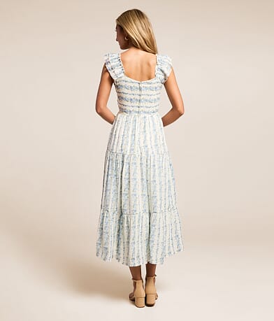 Floral Tiered Maxi Dress thumbnail 2