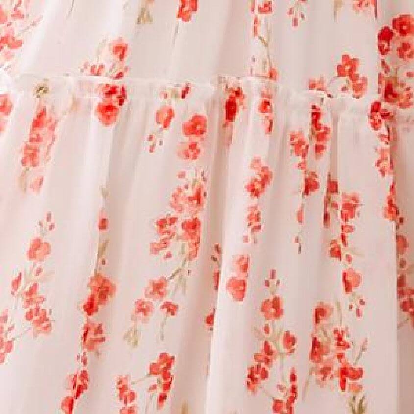 Trixxi Sheer Floral Tiered Overlay Mini Dress - Women's