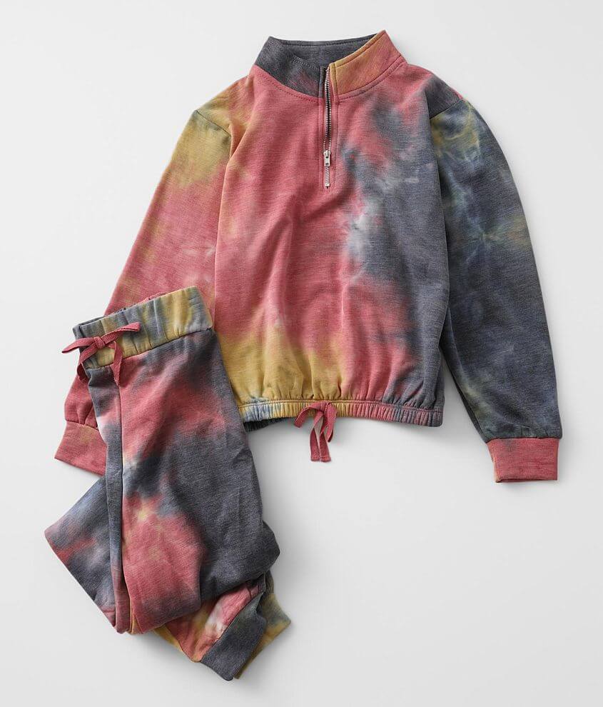 Girls - Trixxi Tie-Dye 2 Piece Set front view