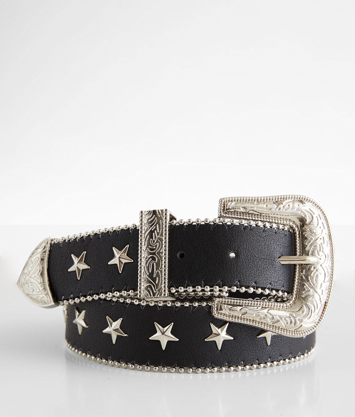 BKE Studded Western Belt - Women's Belts in Red