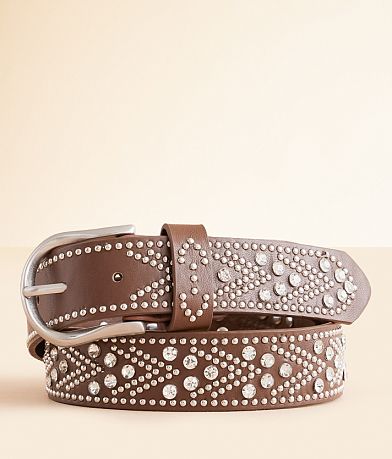 BKE Glitz Chevron Belt front view