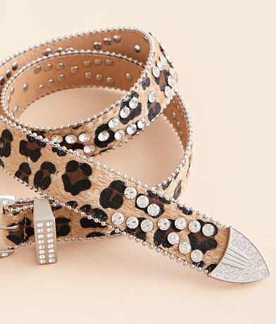BKE Leopard Glitz Belt misc detail 1 view