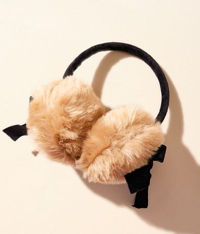 True Love Accessories Bow Earmuffs front view