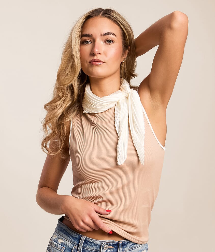 2 Pack Crinkle Fashion Scarf Set - thumbnail 5