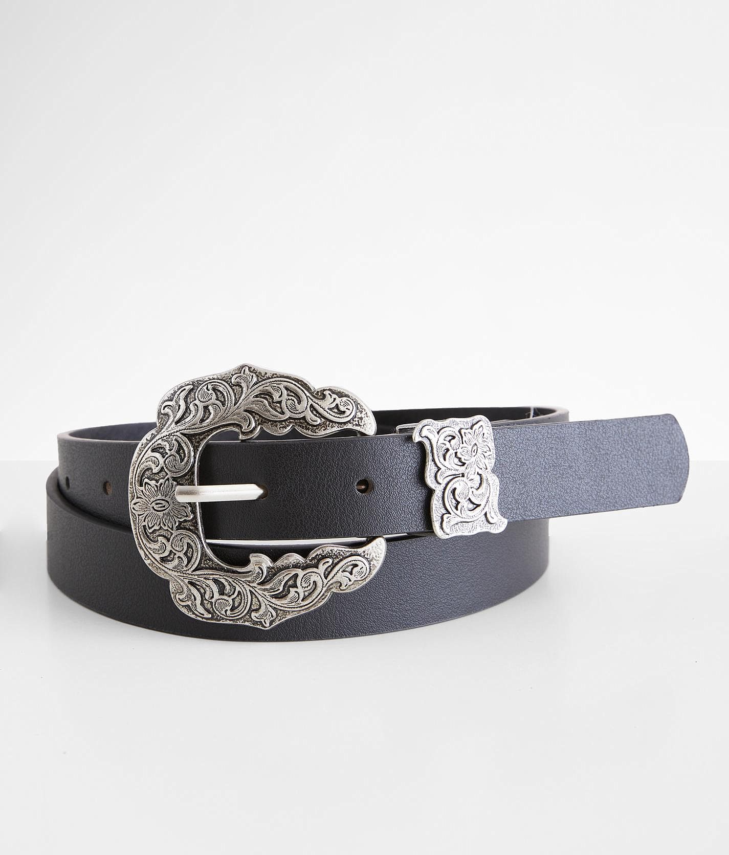 Skinny Western Concho Belt