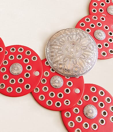 BKE Grommet Circle Belt misc detail 1 view