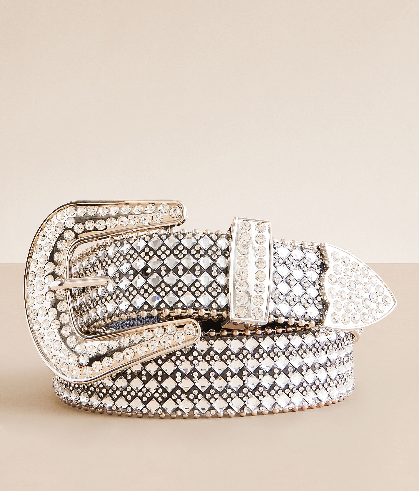 BKE Glitz Belt - Women's Belts in Silver | Buckle