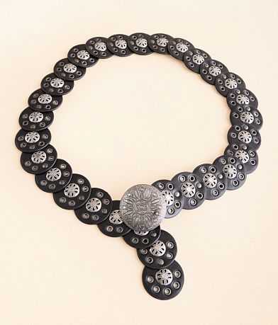 BKE Cut-Out Circle Belt front view