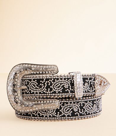 BKE Glitz Paisley Belt front view