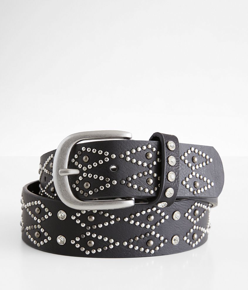 BKE Studded Glitz Belt front view