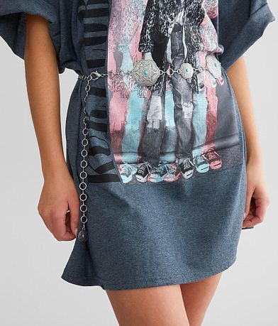 BKE Turquoise Concho Chain Belt MISC_DETAIL_2
