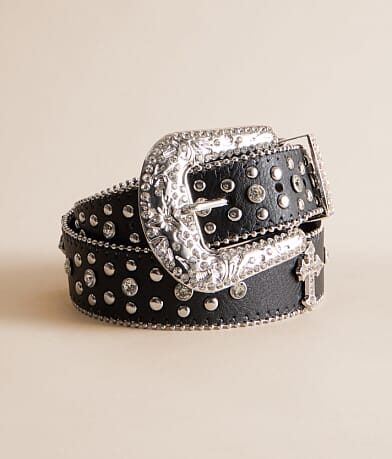 Blazin Roxx® Glitz Leather Belt - Women