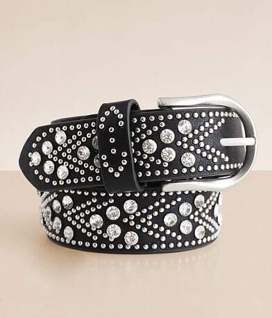 BKE Chevron Glitz Belt front view