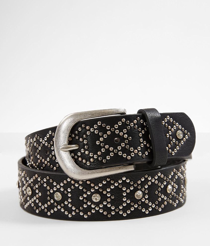 BKE Studded Glitz Belt front view