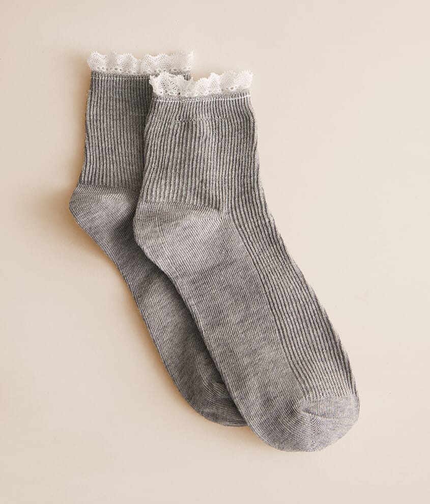 Lace Trim Socks