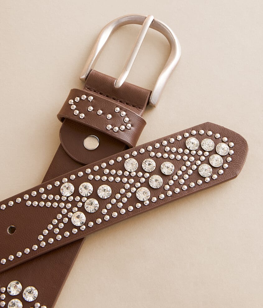 Rhinestone Studded Belt - thumbnail 2