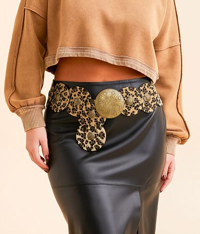 BKE Leopard Circle Belt MISC_DETAIL_2