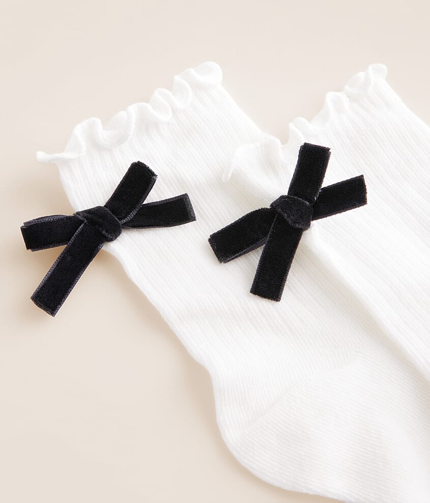 Bow Crew Socks