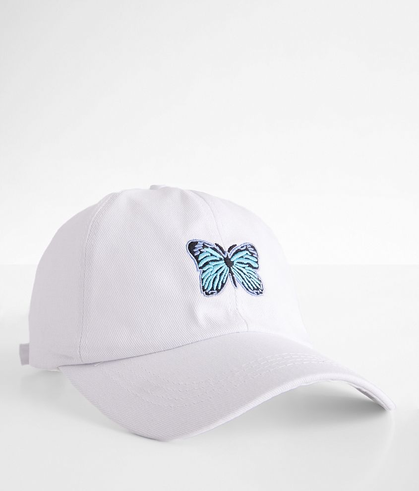 BKE Butterfly Baseball Hat front view