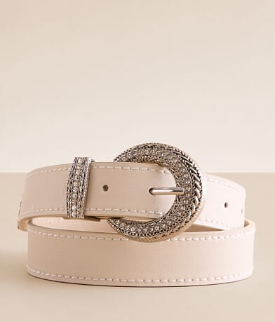 BKE Glitz Buckle Belt front view