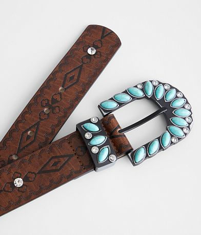 BKE Turquoise Western Belt MISC_DETAIL_1