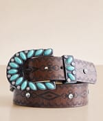 BKE Turquoise Western Belt - Women