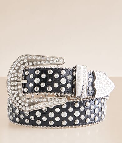 BKE Super Glitz Western Belt front view
