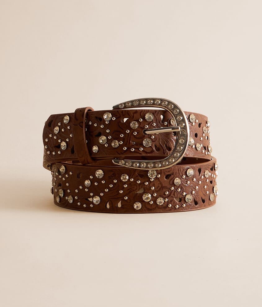 Embossed Glitz Belt