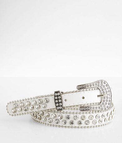 BKE Skinny Glitz Western Belt front view