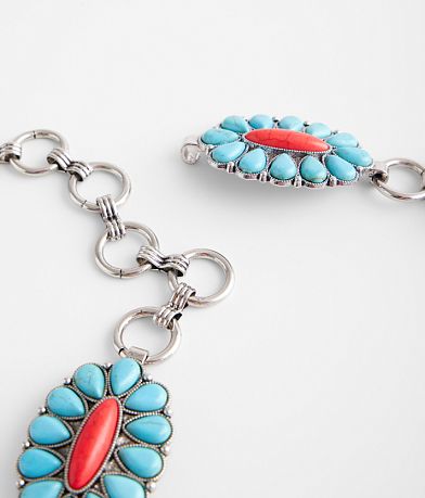 BKE Turquoise Stone Belt misc detail 1 view