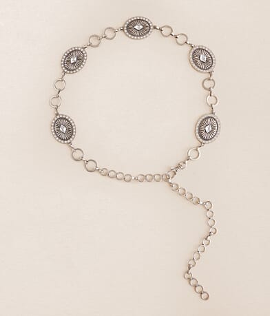 BKE Western Circle Conch Belt front view