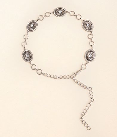 BKE Western Circle Conch Belt front view