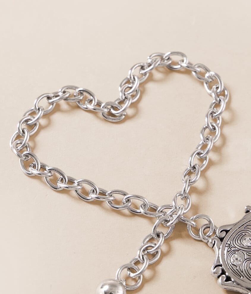 Glitz Heart Chain Belt