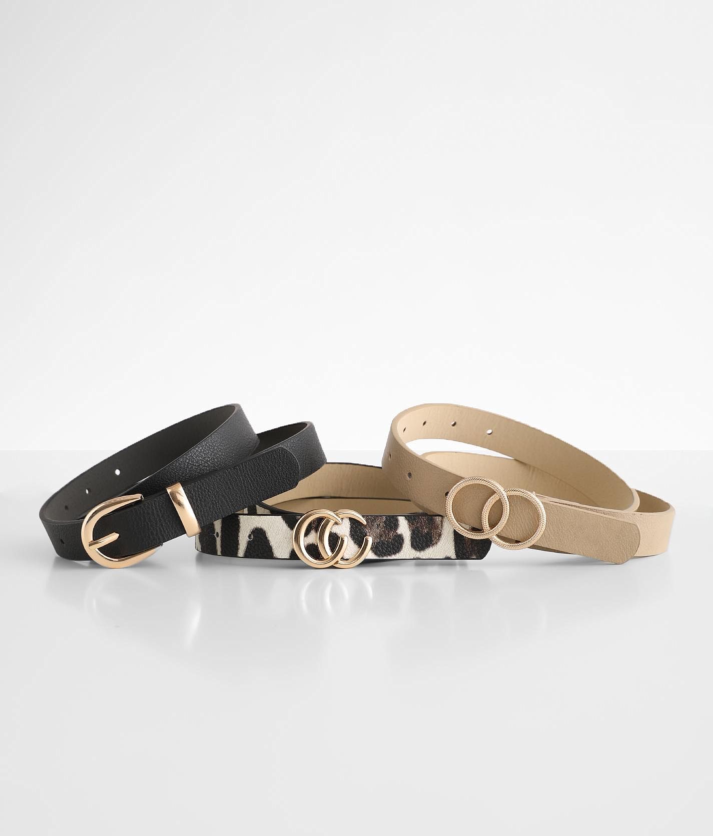 Buckle (BKE) Belt Bundle BKE 3 Pack Mixed Belt Set - Women main image 2