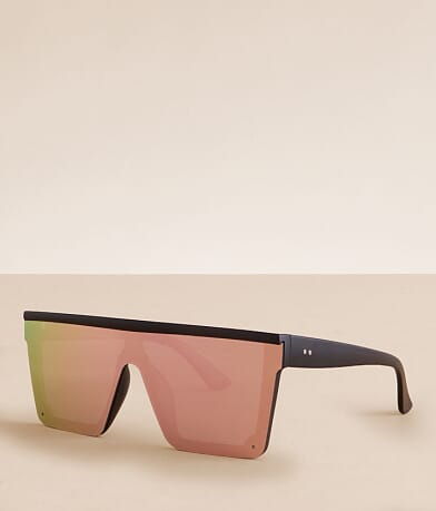 BKE Mirror Shield Sunglasses front view