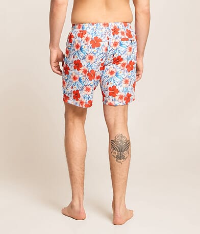 Michelob Ultra Hawaiian Stretch Swim Trunks thumbnail 4