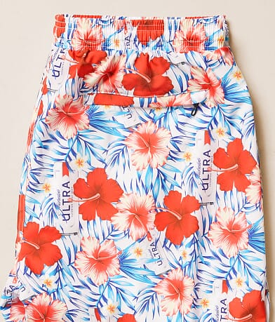 Michelob Ultra Hawaiian Stretch Swim Trunks thumbnail 5