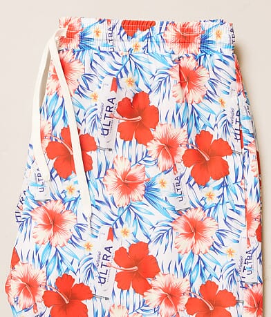 Michelob Ultra Hawaiian Stretch Swim Trunks thumbnail 6